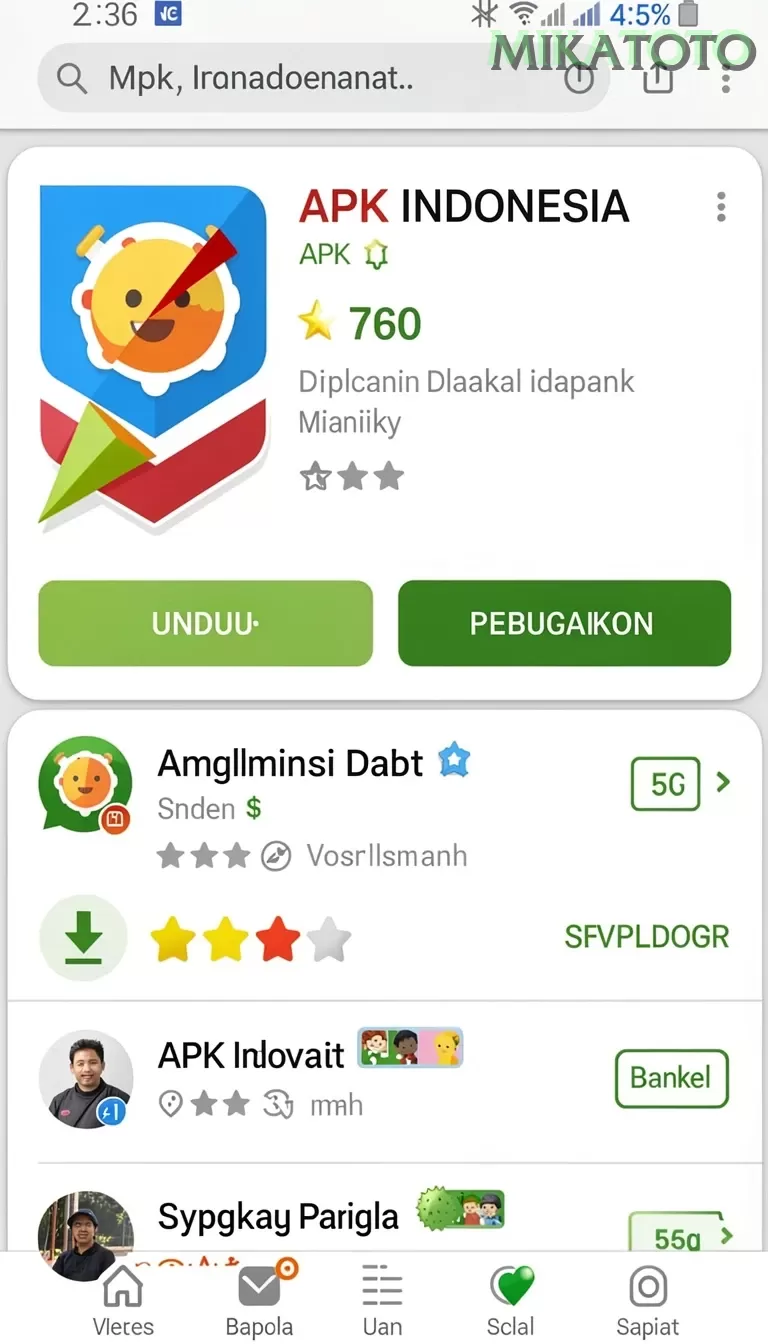 Screenshot Clash Of War nomor 1